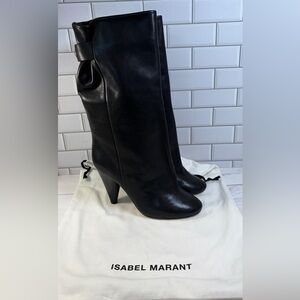 Isabel Marant :38 Black Leather Women's Boots